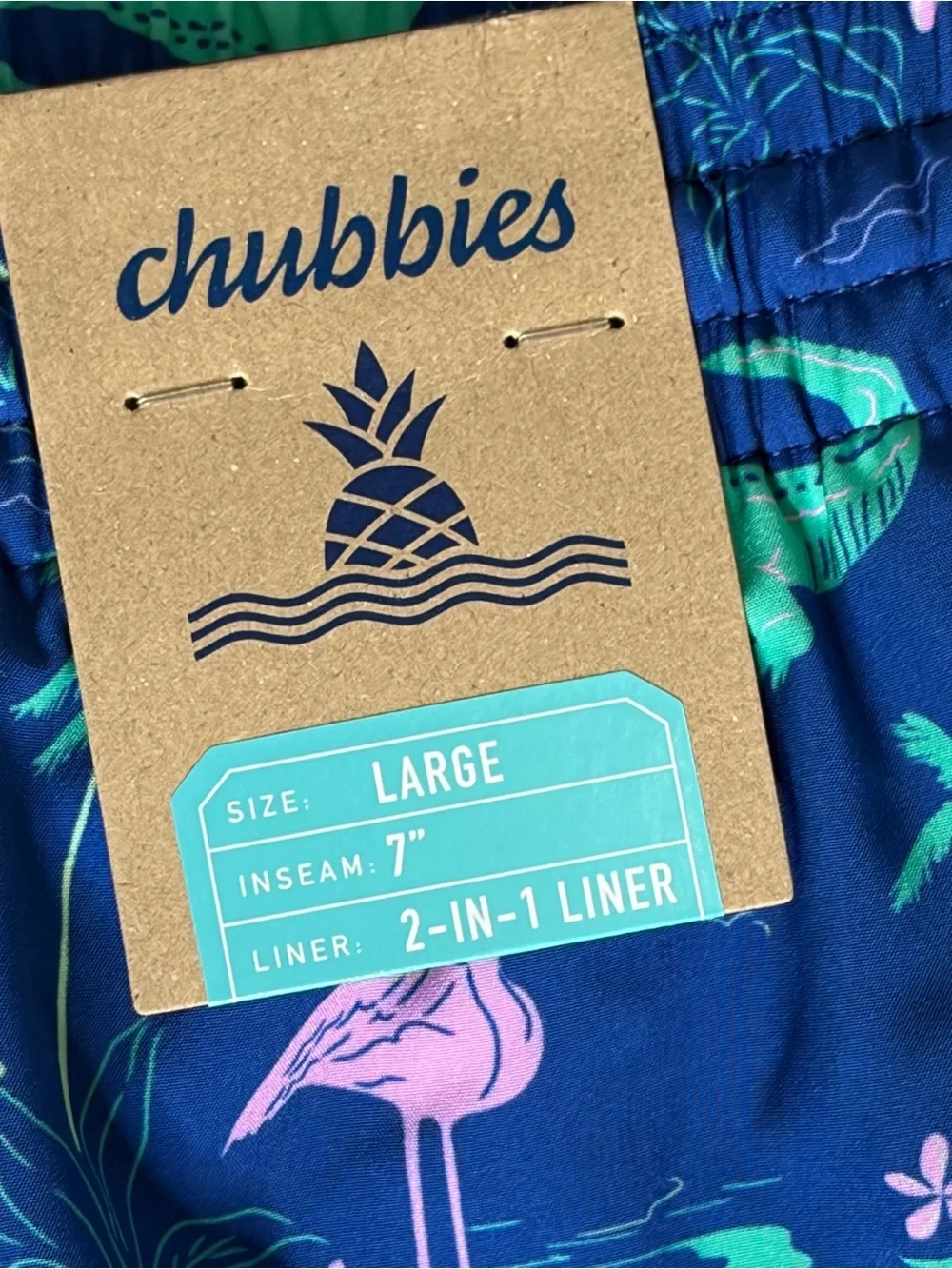 CHUBBIES Swim TrunkS Classic Lined 7